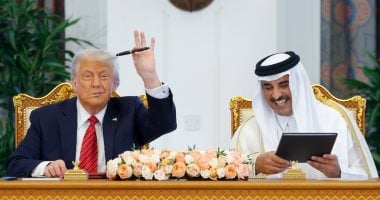 أمير قطر يهدي ترامب قلماً فاخراً من مونت بلانك أغلى من الصفقات (صورة) 2 أمير قطر يهدي ترامب قلماً فاخراً من مونت بلانك أغلى من الصفقات (صورة)