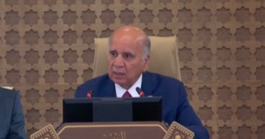 وزير خارجية العراق يؤكد دعم خطة مصر لإعادة إعمار غزة 2 وزير خارجية العراق يؤكد دعم خطة مصر لإعادة إعمار غزة