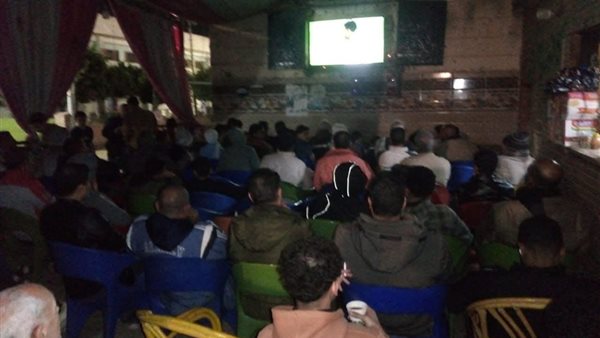 توافد جماهير الأسايطة على مراكز الشباب والمقاهي لدعم المنتخب في كأس الأمم