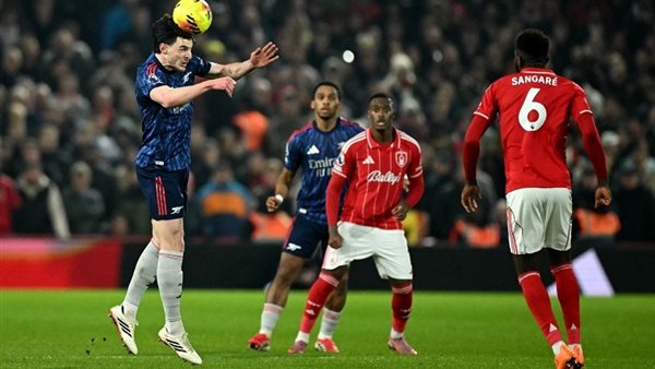 أرسنال يخسر أمام نوتنجهام في الدوري الإنجليزي الممتاز