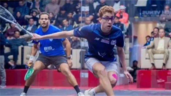 محمد زكريا يدخل قائمة أفضل 10 لاعبين في التصنيف العالمي للإسكواش
