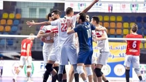 نهائي دوري مرتبط رجال الكرة الطائرة في صالة زويل 30 يناير