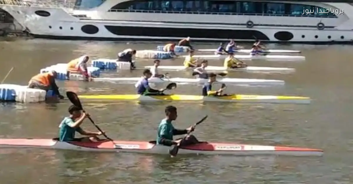 انطلاق اليوم الثاني من تصفيات كأس مصر للكانوي والكياك بنهر النيل