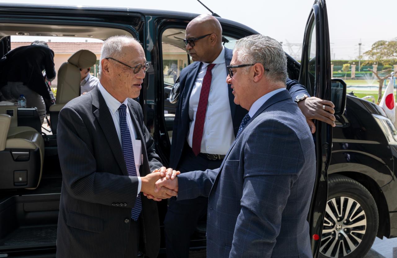 جانب من جولة سفير اليابان