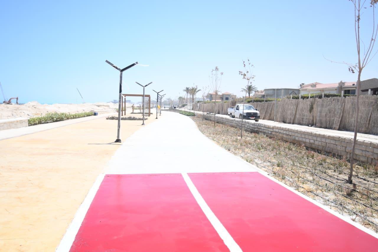 جولة وزيرة الإسكان بمشروعات مارينا ومدينة العلمين الجديدة