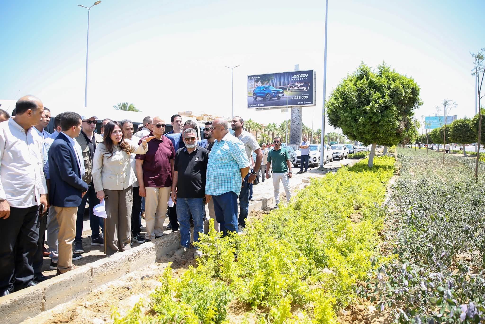 جولة وزيرة الإسكان