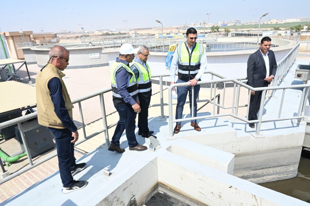 جولة وزير الصناعة في بني سويف