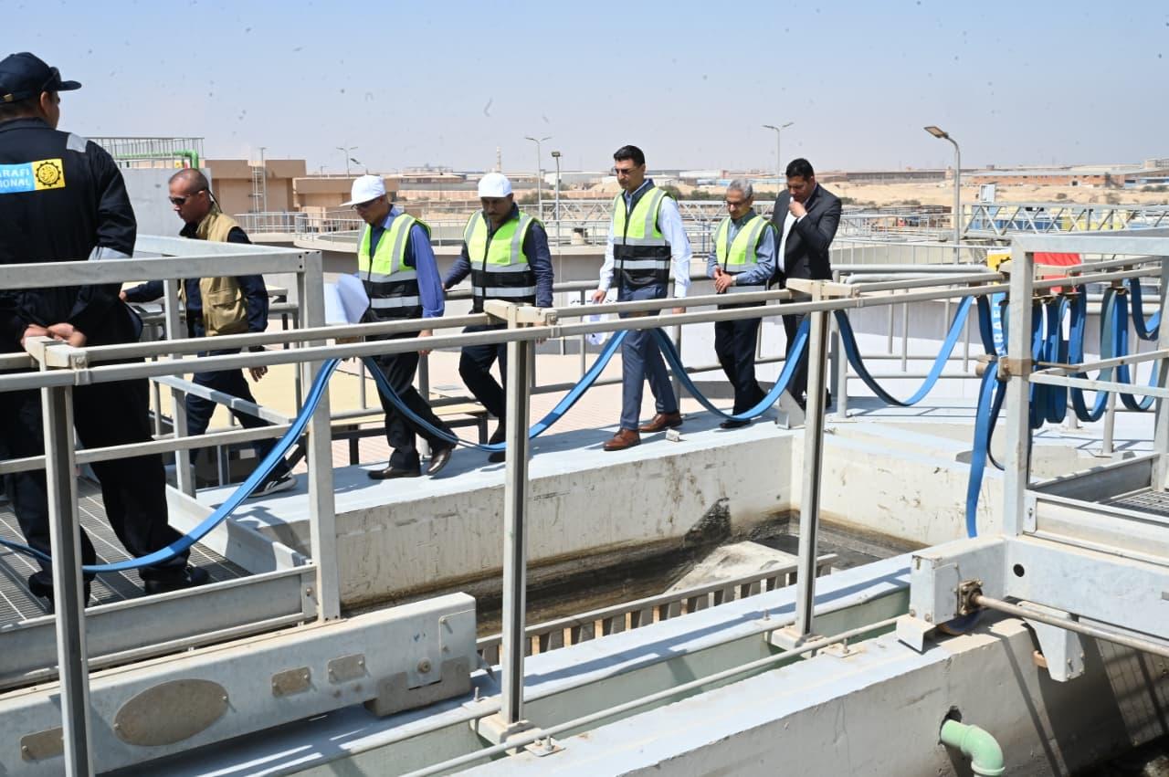 جولة وزير الصناعة في بني سويف