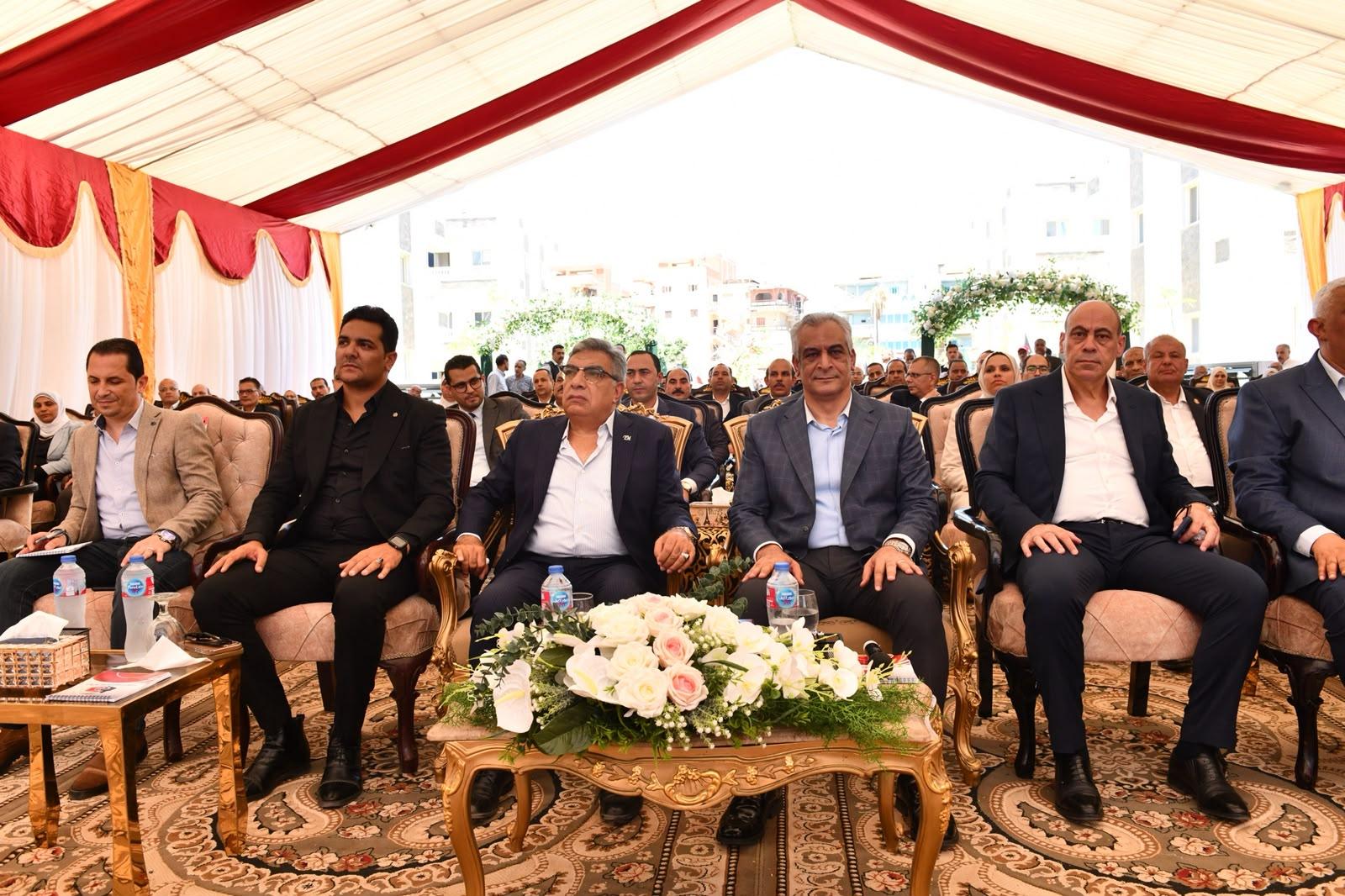 زيارة وزير الدولة للإنتاج الحربي لجمصة