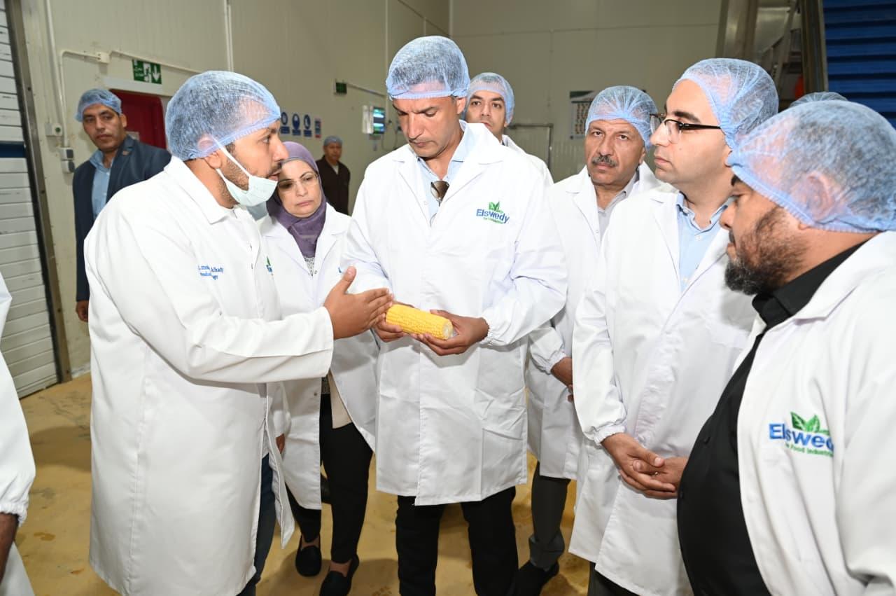 جولة وزير الصناعة في الإسماعيلية