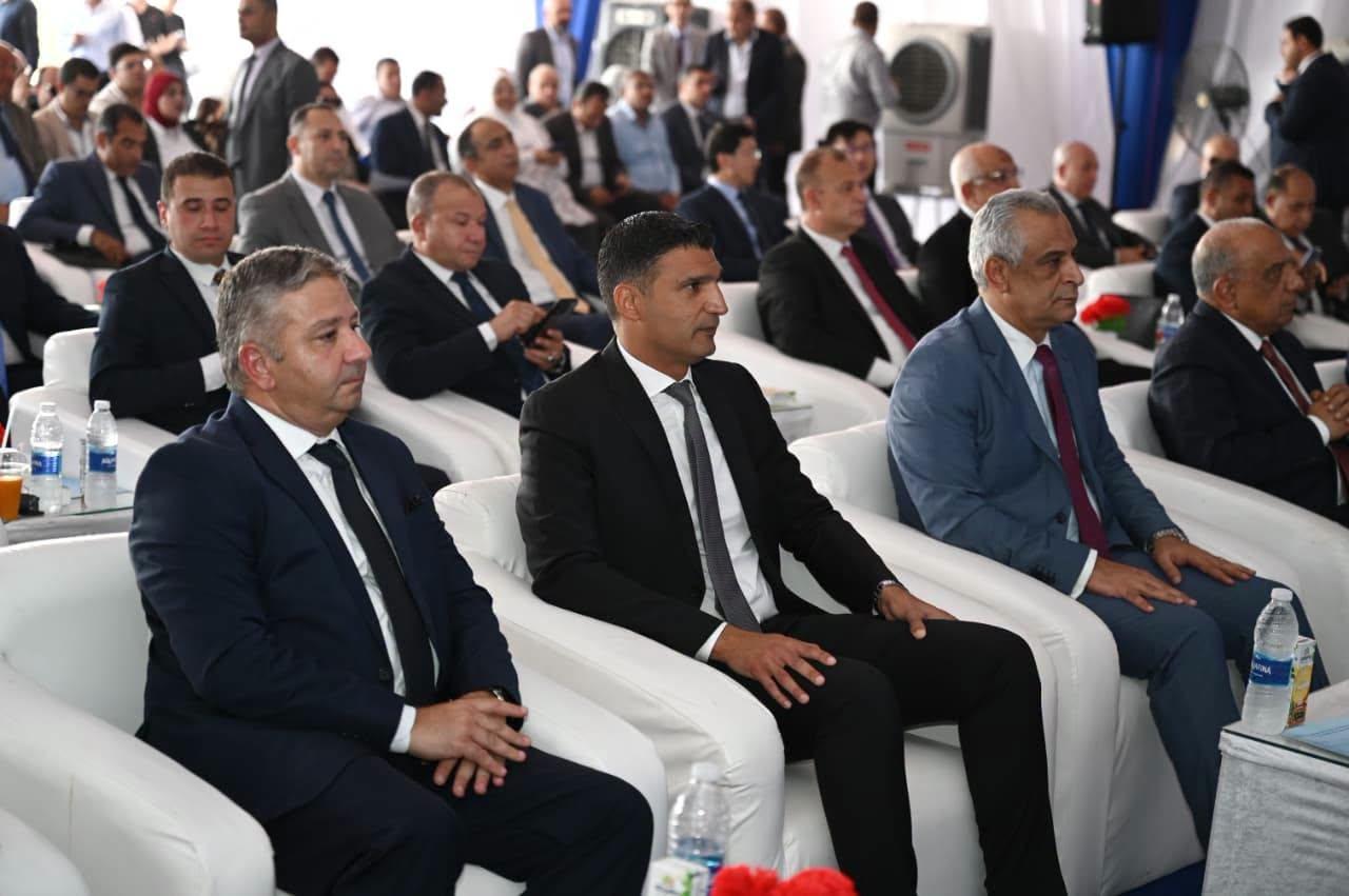 وضع حجر أساس مصنع صنجرو باور السويس لمعدات الطاقة