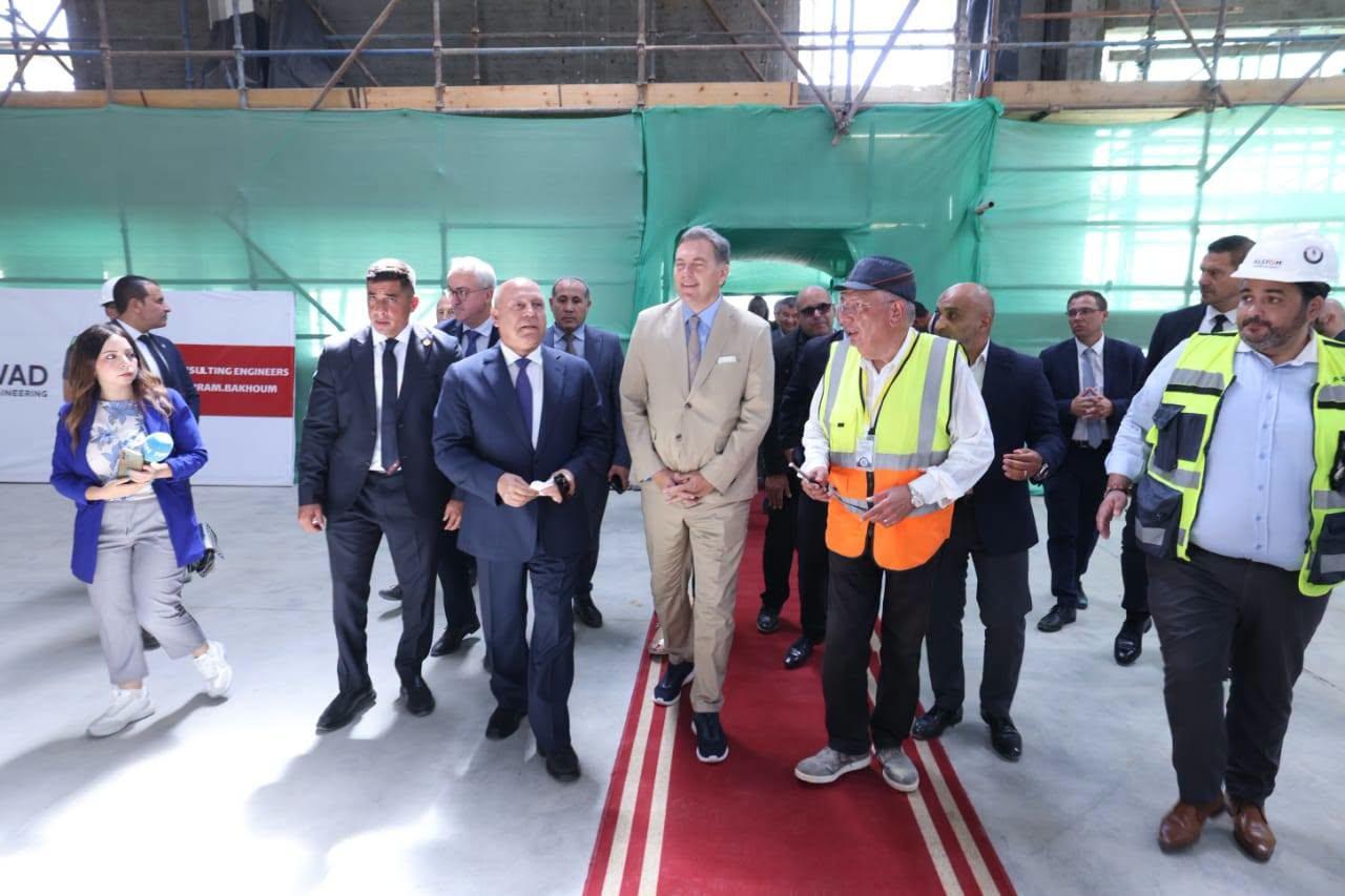 جولة وزير النقل ونظيره الفرنسي