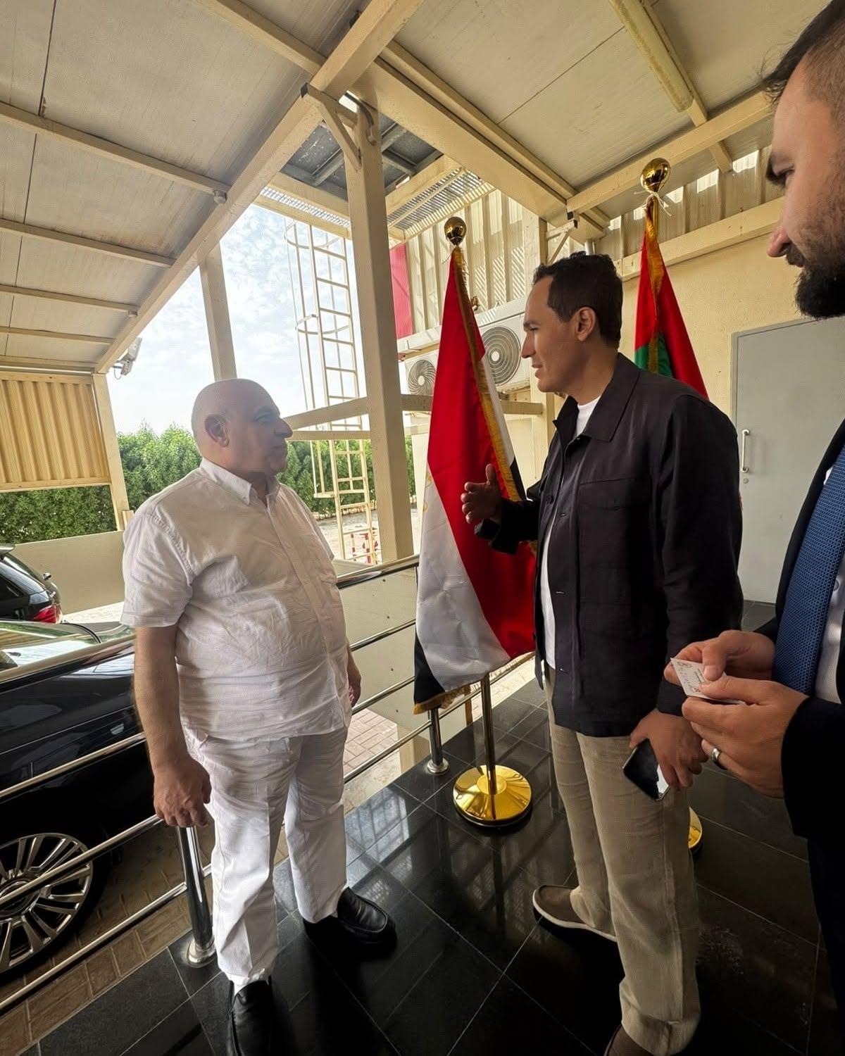 جانب من الزيارة