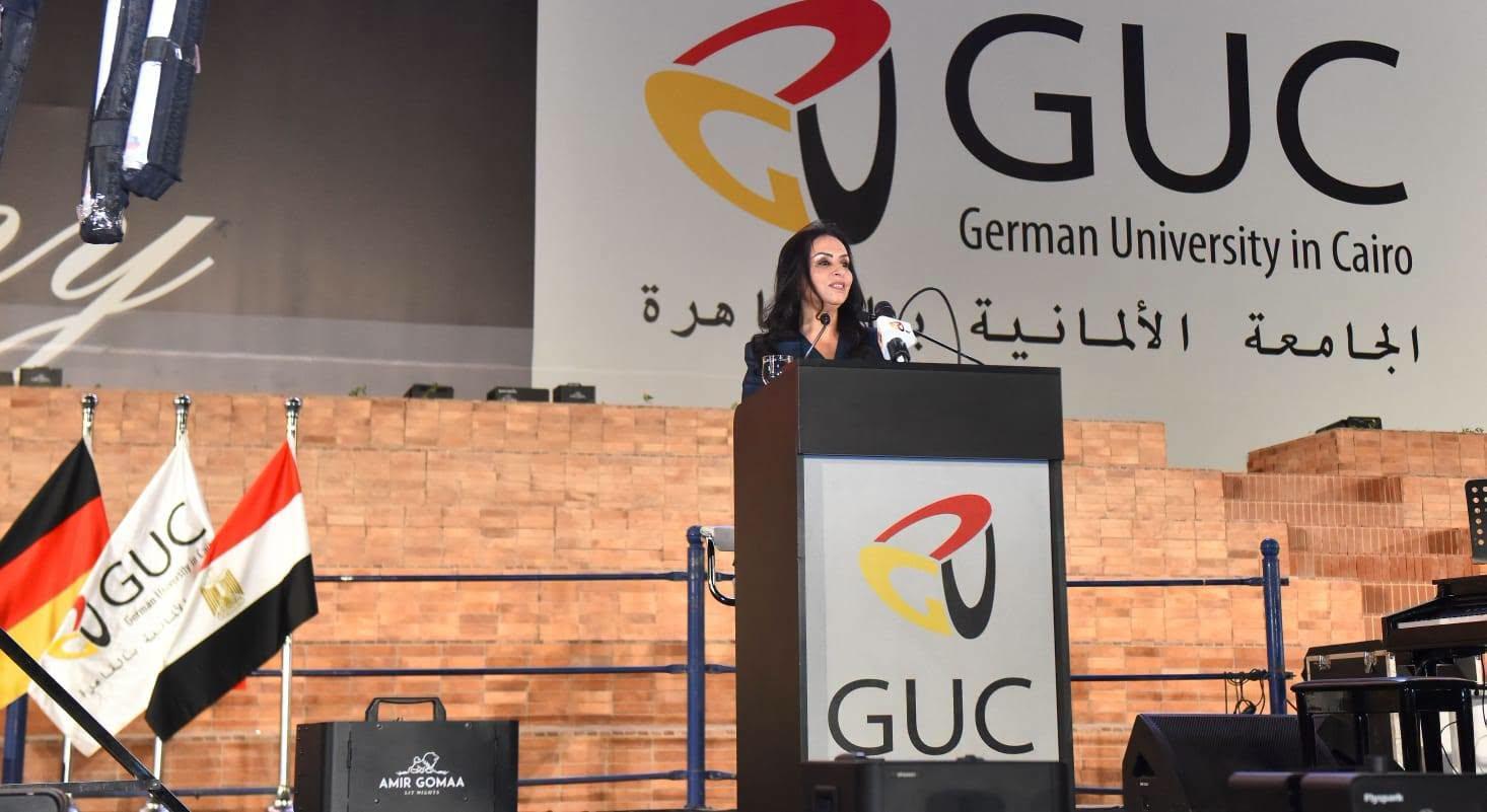 حفل التخرج بالجامعة الألمانية بالقاهرة