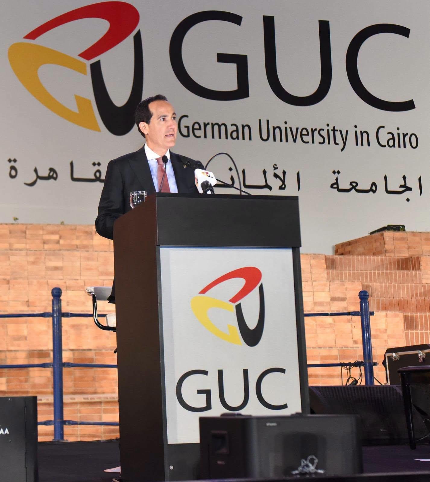 حفل التخرج بالجامعة الألمانية بالقاهرة